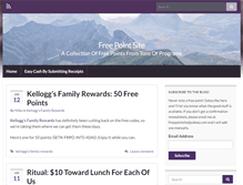 Tablet Screenshot of freepointsite.com